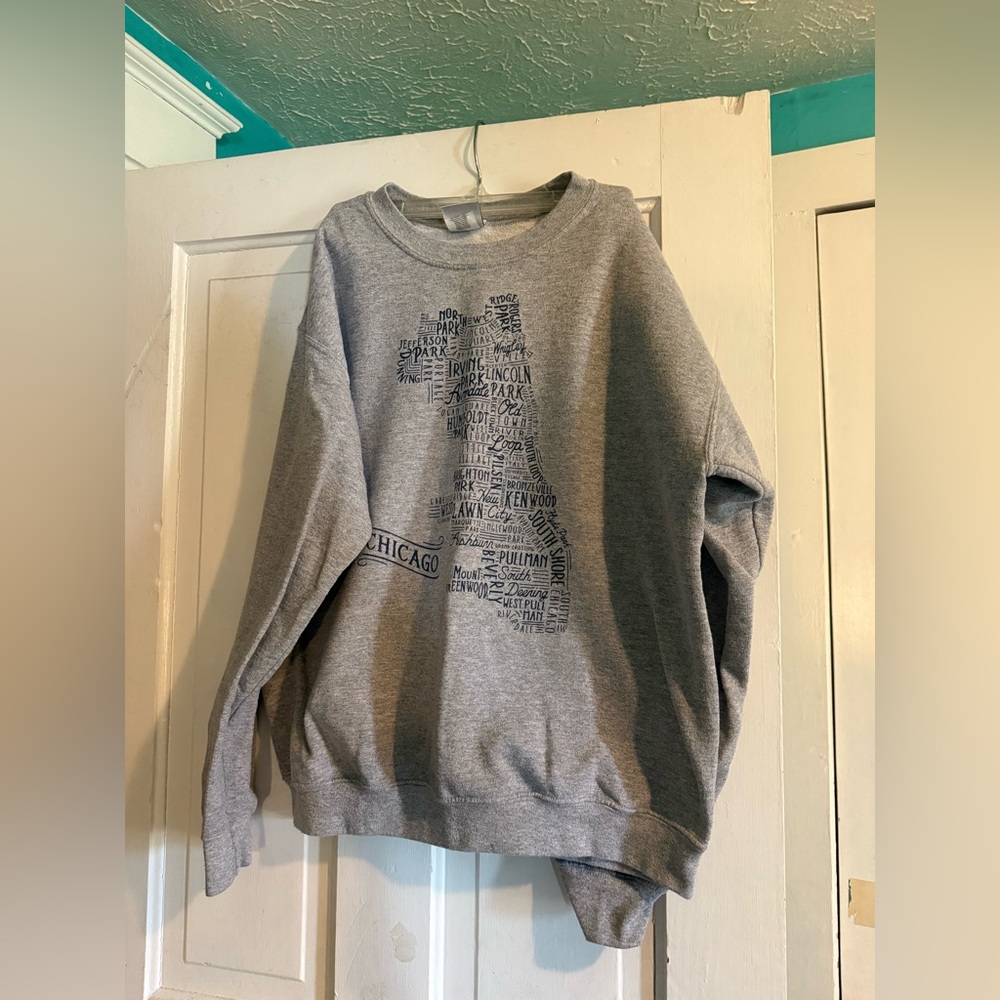 Chicago Illinois Cities Crewneck